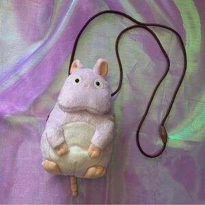 Japan Studio Ghibli Spirited Away Boh Mouse crossbody coin purse